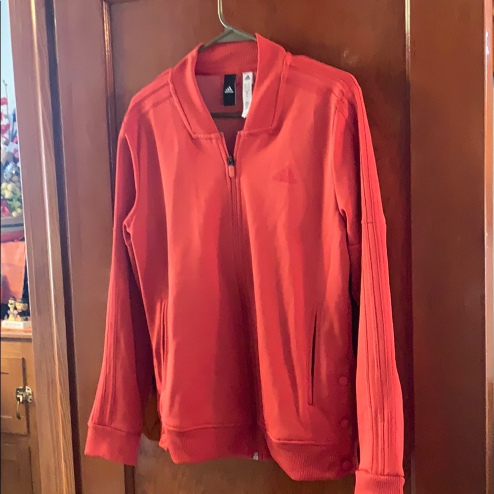 Adidas Red Track Jacket